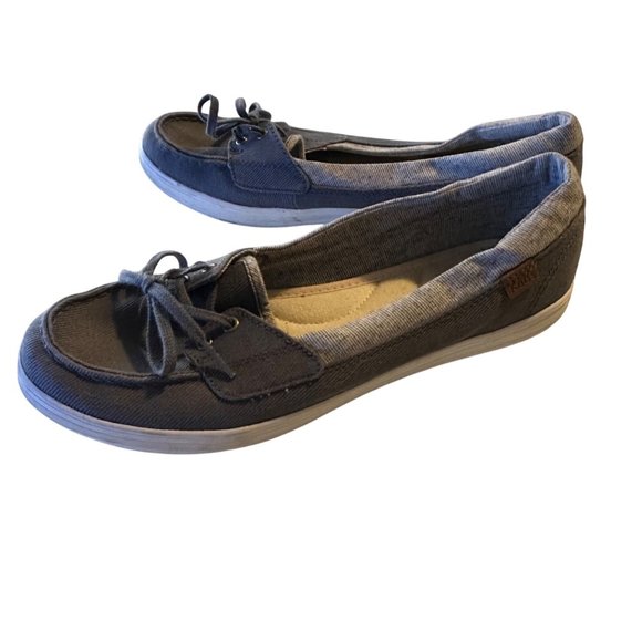Keds ortholite gray slip on canvas size 10 comfort shoes flats - Picture 2 of 5